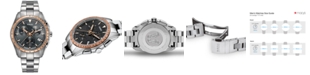 Rado Men's Swiss Chronograph Hyperchrome Stainless Steel Bracelet Watch 44.9mm